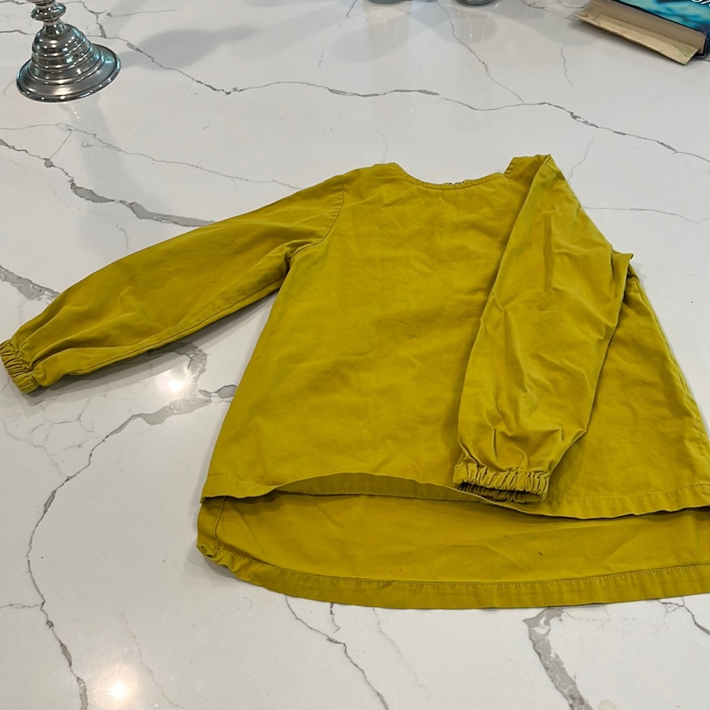 Hannah & Tiff Green Canvas Tunic